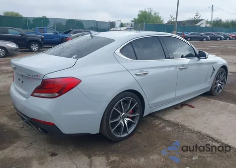 2020 Genesis G70 3.3T Awd из США, поврежденный, VIN KMTG54LE6LU048583